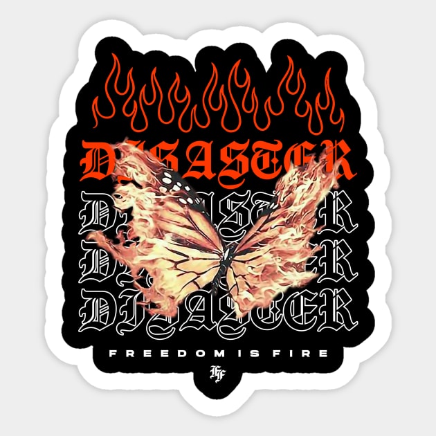 DISASTER Sticker by BreathStudio